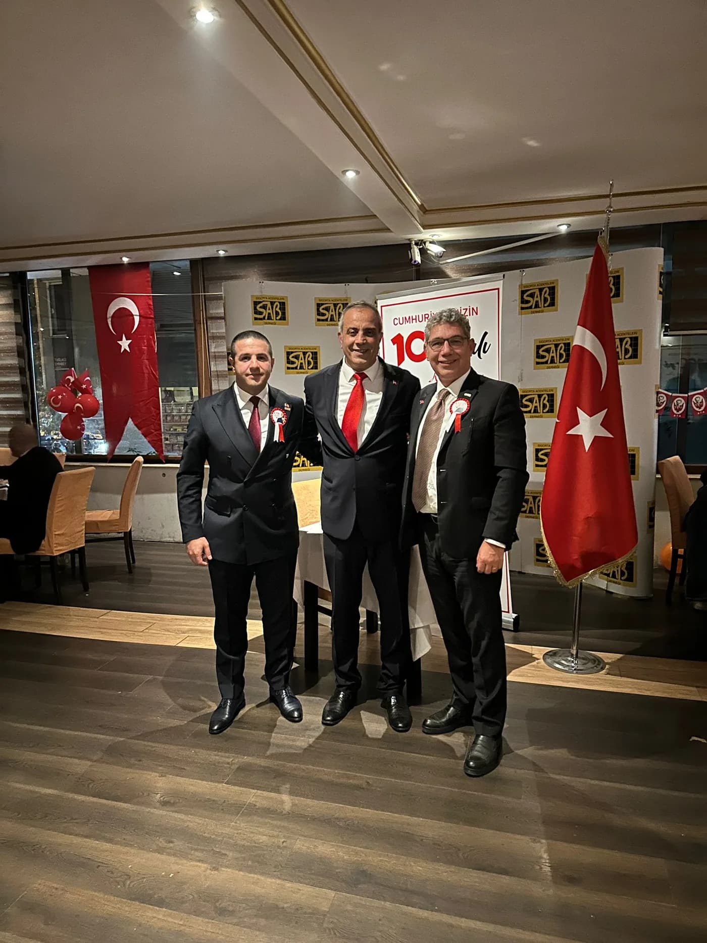 Sigorta Acenteleri Birliği’nin Düzenlediği Cumhuriyet’in 100. Yılı Kutlamasına ALC Servis’te katıldı